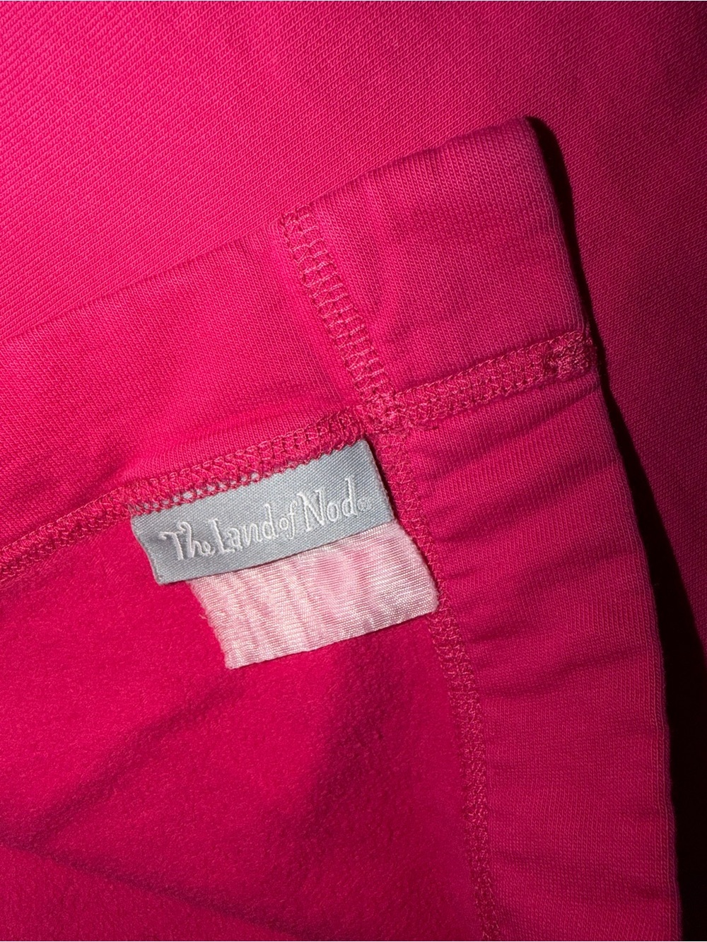The Land of Nod Bright Pink Kids Blanket